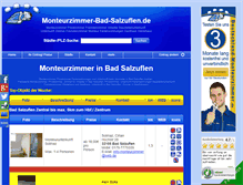 Tablet Screenshot of monteurzimmer-bad-salzuflen.de